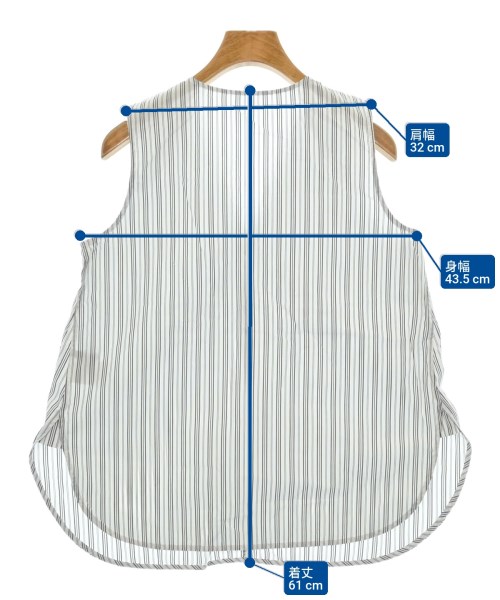 MACPHEE（マカフィー）ブラウス 白 サイズ:36(M位) レディース/2200630697061