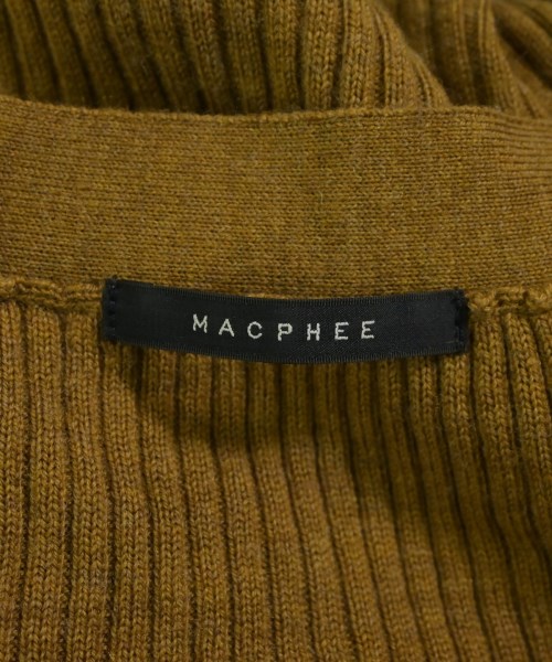 MACPHEE（マカフィー）カーディガン カーキ サイズ:S レディース/2200630697177