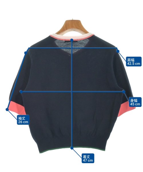 MACPHEE（マカフィー）カーディガン 紺 サイズ:S レディース/2200617723066