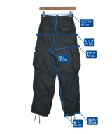 MACPHEE（マカフィー）カーゴパンツ 黒 サイズ:32(XS位) レディース/2200631297017