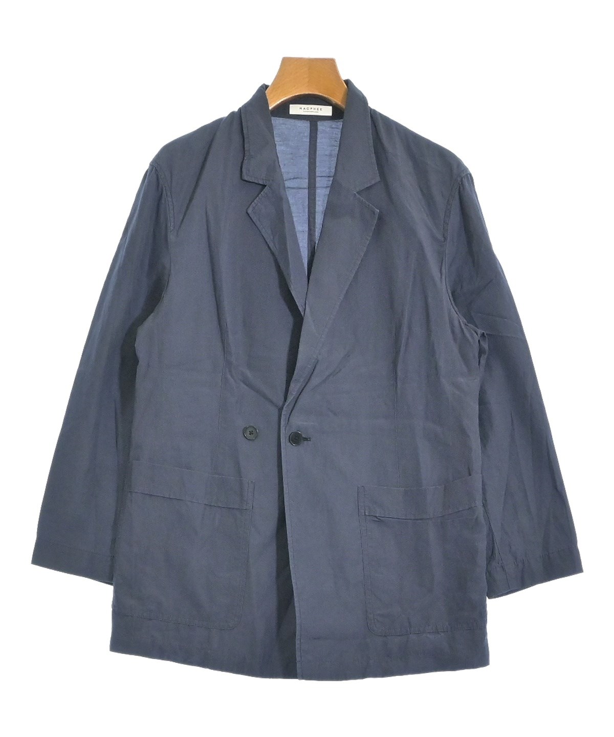 MACPHEE（マカフィー）テーラードジャケット 紺 サイズ:36(M位
