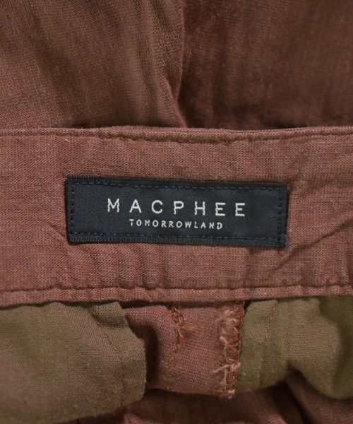 MACPHEE（マカフィー）その他 茶 サイズ:32(XS位) レディース/2200621152241