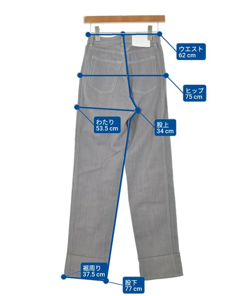 MACPHEE（マカフィー）デニムパンツ グレー サイズ:32(XS位) レディース/2200621152265