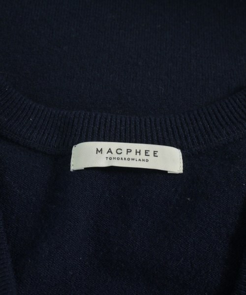 MACPHEE（マカフィー）ニット・セーター 紺 サイズ:S レディース/2200627273018