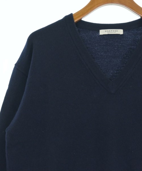 MACPHEE（マカフィー）ニット・セーター 紺 サイズ:S レディース/2200627273018