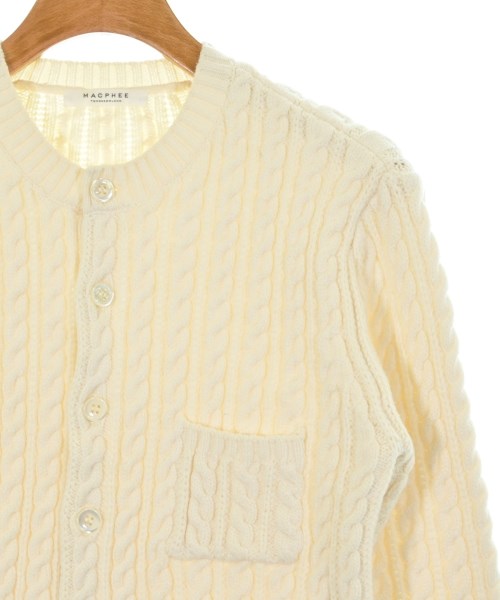MACPHEE（マカフィー）カーディガン 白 サイズ:S レディース/2200617311133