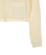 MACPHEE（マカフィー）カーディガン 白 サイズ:S レディース/2200617311133