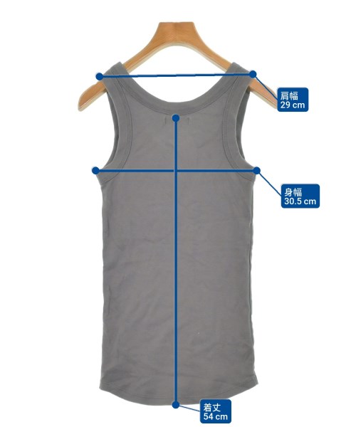 MACPHEE（マカフィー）タンクトップ グレー サイズ:S レディース/2200586229019