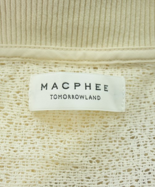 MACPHEE（マカフィー）カジュアルシャツ ベージュ サイズ:S レディース/2200614009125
