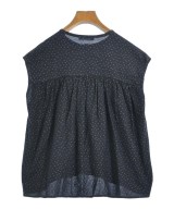 MACPHEE（マカフィー）ブラウス 紺 サイズ:S レディース/2200618355099