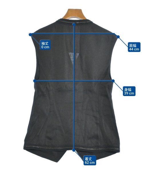 DES PRES（デプレ）ベスト 黒 サイズ:F レディース/2200629373068