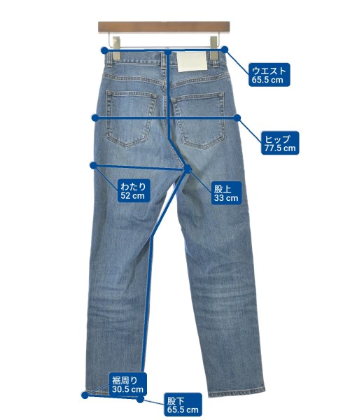 MACPHEE（マカフィー）デニムパンツ 青 サイズ:32(L位) レディース/2200617187110