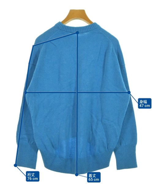 MACPHEE（マカフィー）ニット・セーター 青 サイズ:S レディース/2200618250042