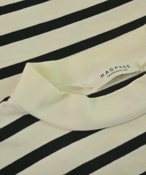 MACPHEE（マカフィー）Tシャツ・カットソー 白 サイズ:S レディース/2200633241124