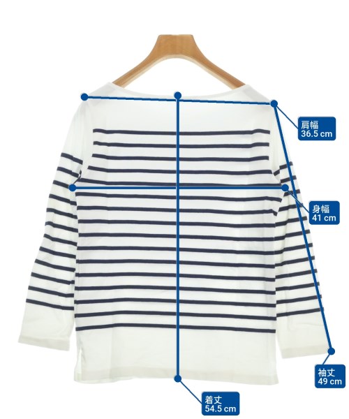 MACPHEE（マカフィー）Tシャツ・カットソー 白 サイズ:S レディース/2200618691210