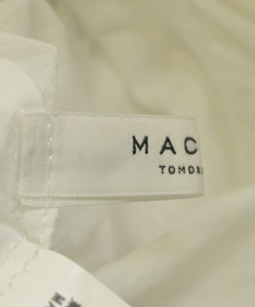 MACPHEE（マカフィー）ブラウス 白 サイズ:36(M位) レディース/2200621351026