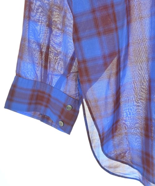 MACPHEE（マカフィー）カジュアルシャツ 青 サイズ:36(M位) レディース/2200633838072