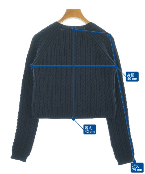 MACPHEE（マカフィー）ニット・セーター 紺 サイズ:S レディース/2200622381015