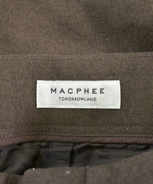 MACPHEE（マカフィー）ロング・マキシ丈スカート 茶 サイズ:36(M位) レディース/2200630650059