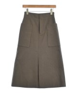 MACPHEE（マカフィー）ロング・マキシ丈スカート 茶 サイズ:36(M位) レディース/2200630650059
