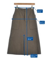 MACPHEE（マカフィー）ロング・マキシ丈スカート 茶 サイズ:36(M位) レディース/2200630650059