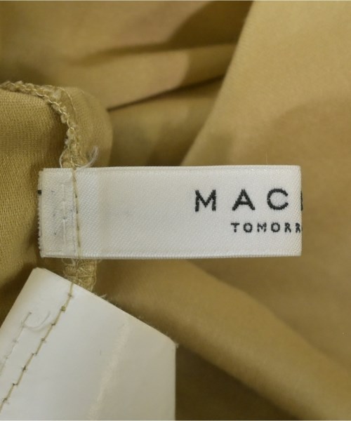 MACPHEE（マカフィー）カジュアルシャツ ベージュ サイズ:36(M位) レディース/2200630650103