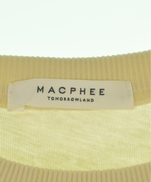 MACPHEE（マカフィー）Tシャツ・カットソー ベージュ サイズ:S レディース/2200608198088