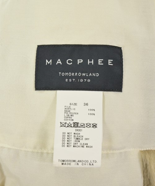 MACPHEE（マカフィー）その他 ベージュ サイズ:36(M位) レディース/2200606704069