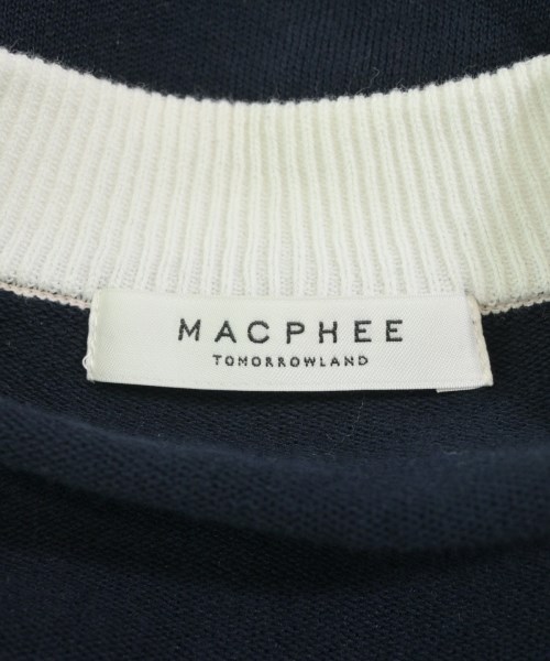MACPHEE（マカフィー）カーディガン 紺 サイズ:S レディース/2200606011129