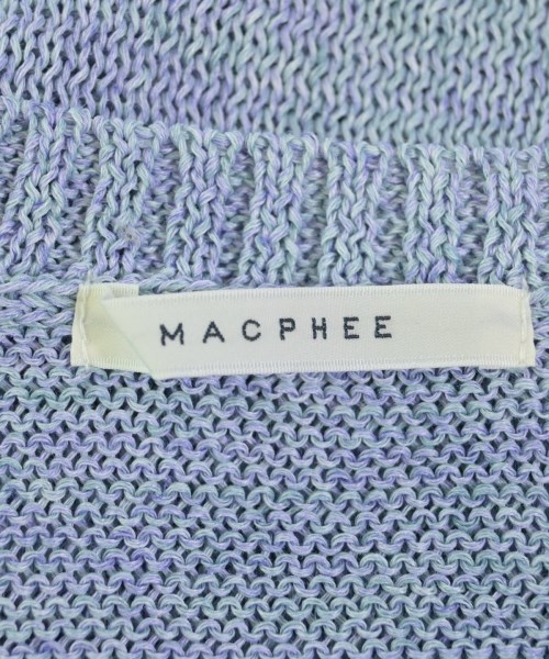 MACPHEE（マカフィー）ニット・セーター 青 サイズ:S レディース/2200606011150