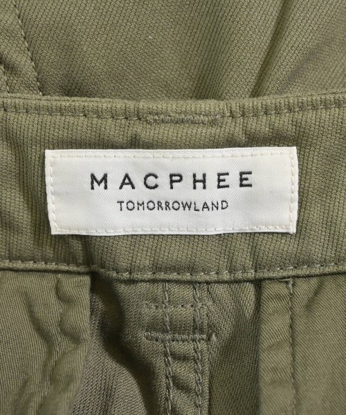 MACPHEE（マカフィー）カーゴパンツ カーキ サイズ:34(S位) レディース/2200606850087