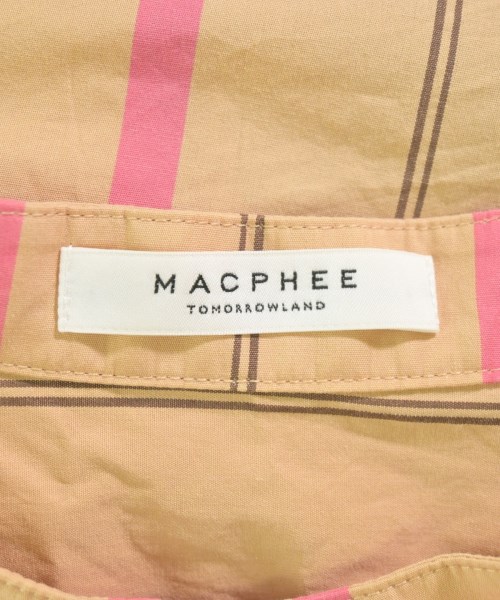 MACPHEE（マカフィー）ワンピース ベージュ サイズ:36(M位) レディース/2200610564130