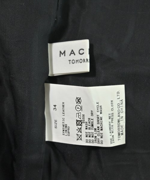 MACPHEE（マカフィー）ロング・マキシ丈スカート 黒 サイズ:34(S位) レディース/2200611596024