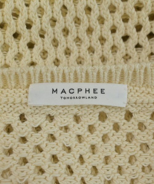 MACPHEE（マカフィー）ベスト 白 サイズ:S レディース/2200612641075