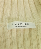 MACPHEE（マカフィー）ニット・セーター 白 サイズ:S レディース/2200613226097