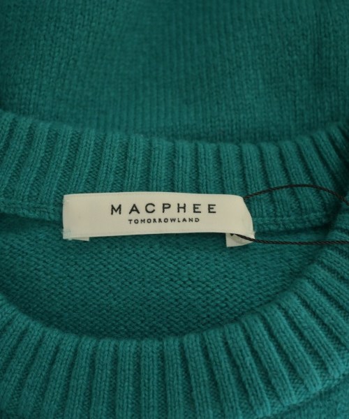 MACPHEE（マカフィー）ニット・セーター 緑 サイズ:S レディース/2200613702027
