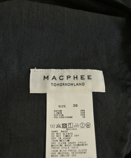 MACPHEE（マカフィー）スラックス グレー サイズ:36(M位) レディース/2200610651038