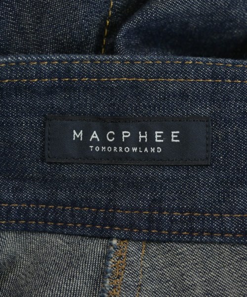 MACPHEE（マカフィー）ロング・マキシ丈スカート 紺 サイズ:34(S位) レディース/2200612733510