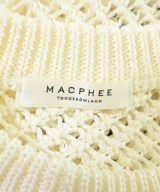 MACPHEE（マカフィー）ニット・セーター 白 サイズ:S レディース/2200609485019