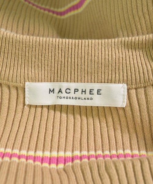 MACPHEE（マカフィー）カーディガン ベージュ サイズ:S レディース/2200612112025