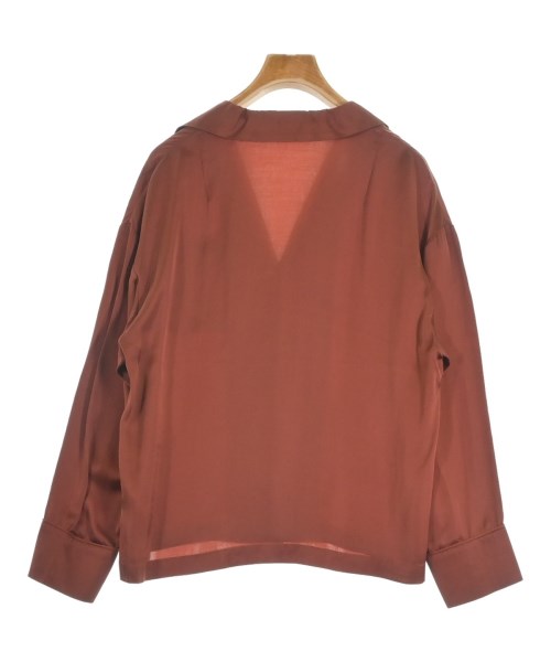 MACPHEE（マカフィー）ブラウス 茶 サイズ:36(M位) レディース/2200614054095