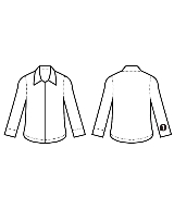 MACPHEE（マカフィー）ブラウス 茶 サイズ:36(M位) レディース/2200614054095