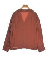 MACPHEE（マカフィー）ブラウス 茶 サイズ:36(M位) レディース/2200614054095