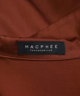 MACPHEE（マカフィー）ブラウス 茶 サイズ:36(M位) レディース/2200614054095