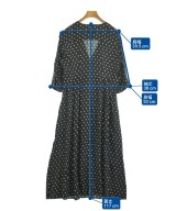 MACPHEE（マカフィー）シャツワンピース 黒 サイズ:36(M位) レディース/2200611348029