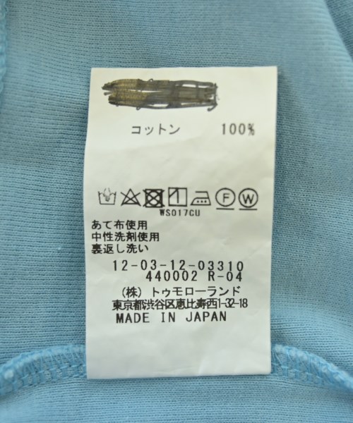 MACPHEE（マカフィー）Tシャツ・カットソー 青 サイズ:S レディース/2200612488045