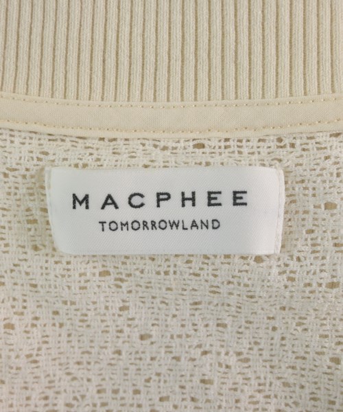 MACPHEE（マカフィー）ブラウス 白 サイズ:S レディース/2200613019019