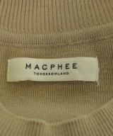 MACPHEE（マカフィー）ニット・セーター ベージュ サイズ:S レディース/2200616620106