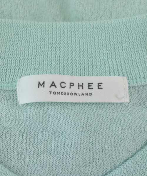 MACPHEE（マカフィー）カーディガン 青 サイズ:S レディース/2200611988034