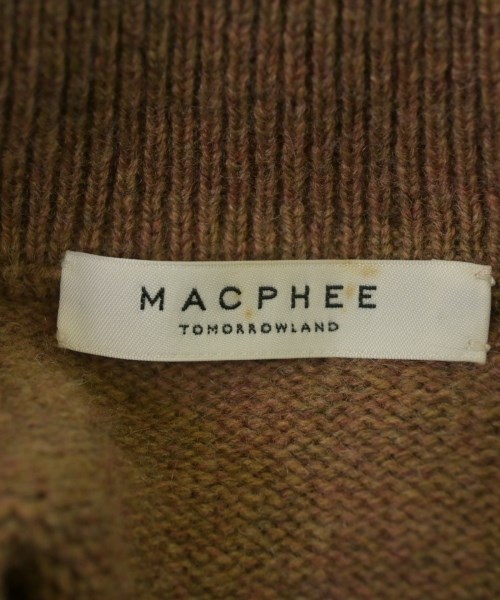MACPHEE（マカフィー）カーディガン 茶 サイズ:S レディース/2200613492010